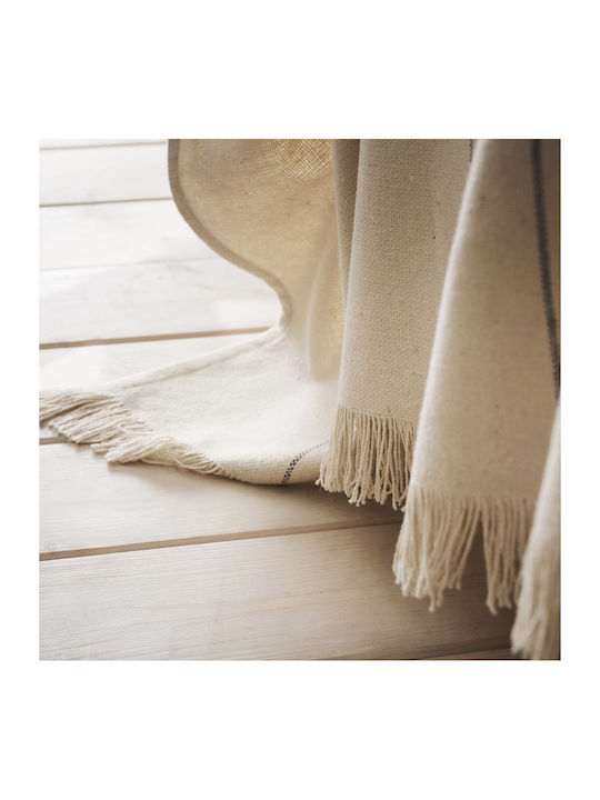 Gofis Home Izara Ριχτάρι Τριθέσιου Καναπέ 220x300εκ. Natural/grey 185/05 2007185305003