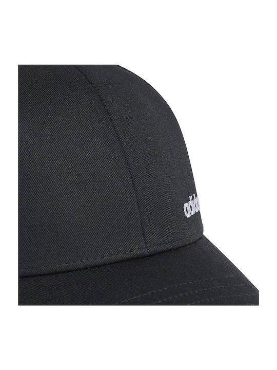Adidas K Linear Cap Jw0344 Μαύρο Adidas K Linear Cap Jw0344 Μαύρο