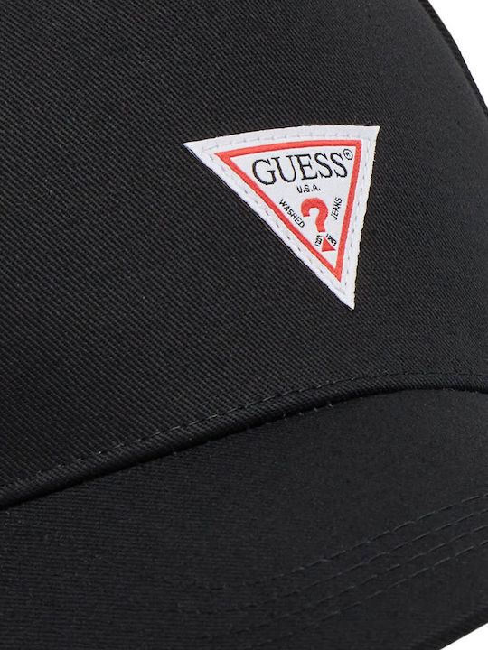 Guess 'London' Бейзболна Шапка Мъжка Am9523pol01-bla Черно Black