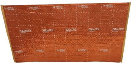 Dr Artex Earth Quatro Αντικραδασμικά Φύλλα 50×27.5 Cm 2.06 Τ.μ 15 Τεμάχια
