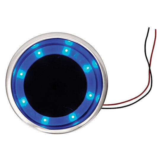 Cup Holder Recessed Light Inox 304 Interior ø90mm Y.83mm