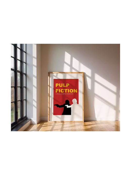 Плакат Pulp Fiction Mv152 21см X 30см Бяла Рамка Pvc