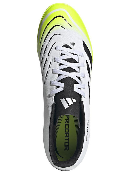 adidas Predator Club Ποδοσφαιρικά Παπούτσια με Σχάρα TF Λευκά