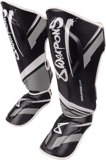 8 Weapons Shin Guards Adults Black