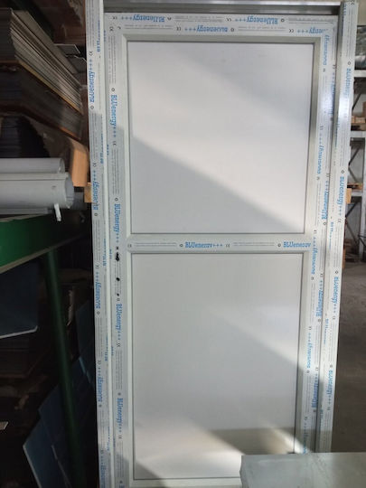 Πόρτα Pvc 75mm Πλάτος 1,0m Ύψος 2,10m Λευκή