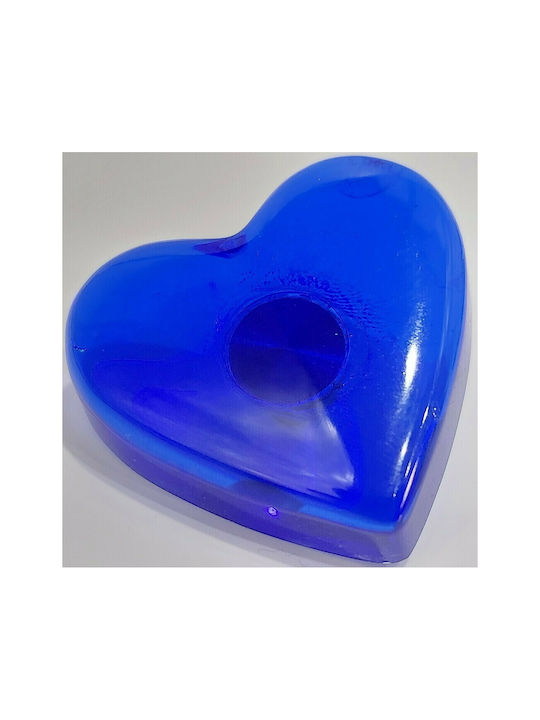 Italienisches Kristall Möbelknopf Gem 9102-000-ble Murano Kristall
