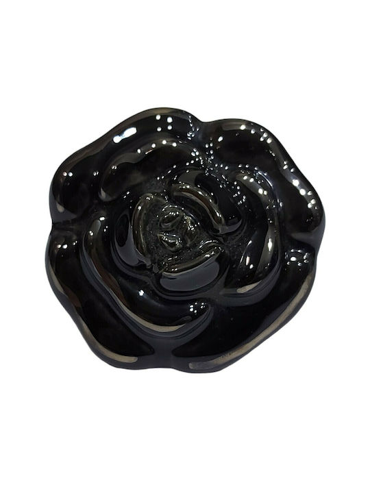 Porcelain Italian Furniture Knob Premiere 1492-arg1 Chrome Diameter 52 Porcelain