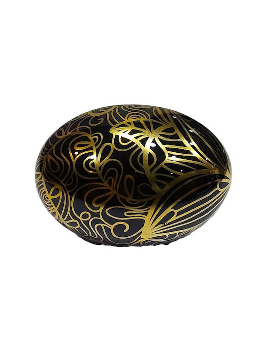 Porcelain Italian Furniture Knob Premiere 1282-oro1 Gold Glossy Porcelain