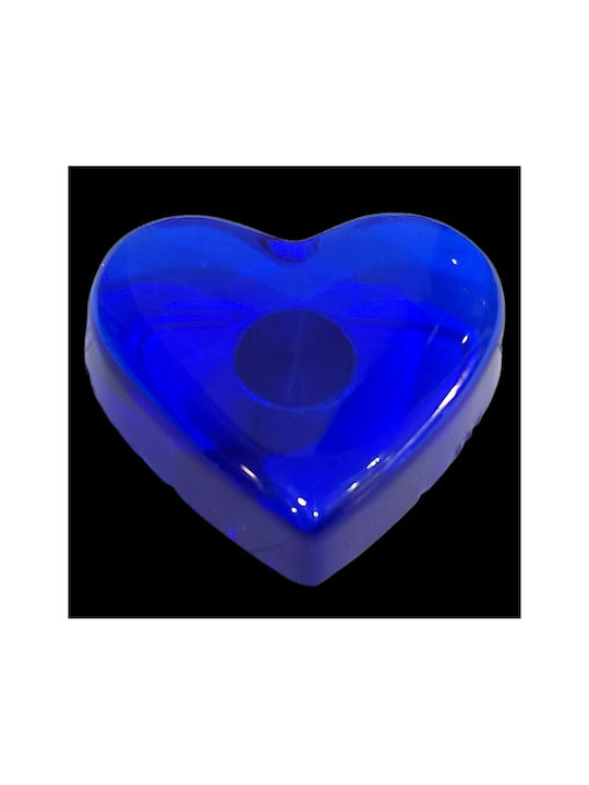 Italienisches Kristall Möbelknopf Gem 9102-000-ble Murano Kristall
