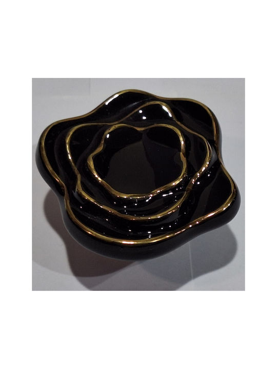 Porcelain Italian Furniture Knob Premiere 1332-oro1 Ø64 Glossy Gold Porcelain