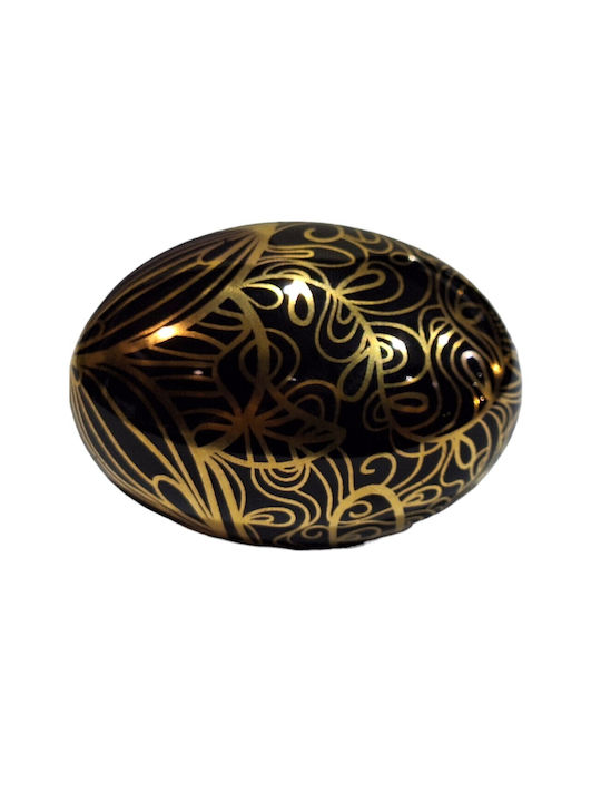 Porcelain Italian Furniture Knob Premiere 1282-oro1 Gold Glossy Porcelain