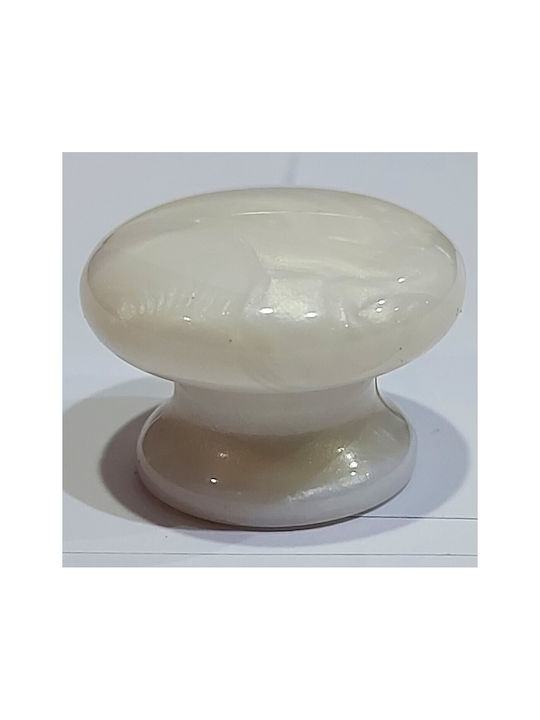 Italian Furniture Knob Eureka 11552-000-mab1 Plastic Dimensions D.29