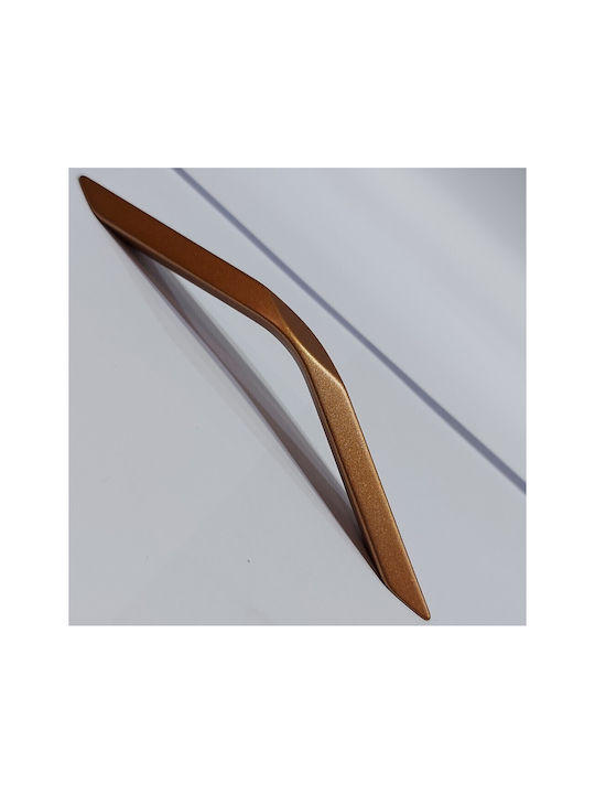 Italian Furniture Handle Eureka 11681-096-roz1 Copper Dimension 9.6cm