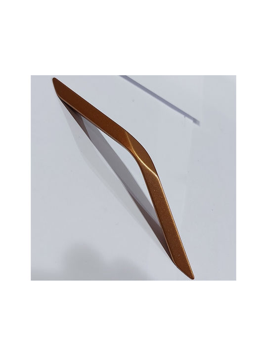 Italian Furniture Handle Eureka 11681-096-roz1 Copper Dimension 9.6cm