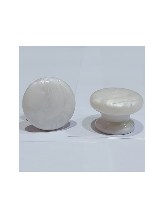 Italian Furniture Knob Eureka 11552-000-mab1 Plastic Dimensions D.29