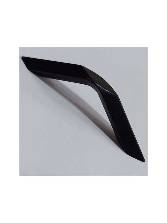Italian Furniture Handle Eureka 11688-064-roz1 Black Matte Size 6.4cm