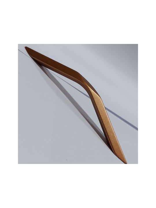 Italian Furniture Handle Eureka 11681-096-roz1 Copper Dimension 9.6cm