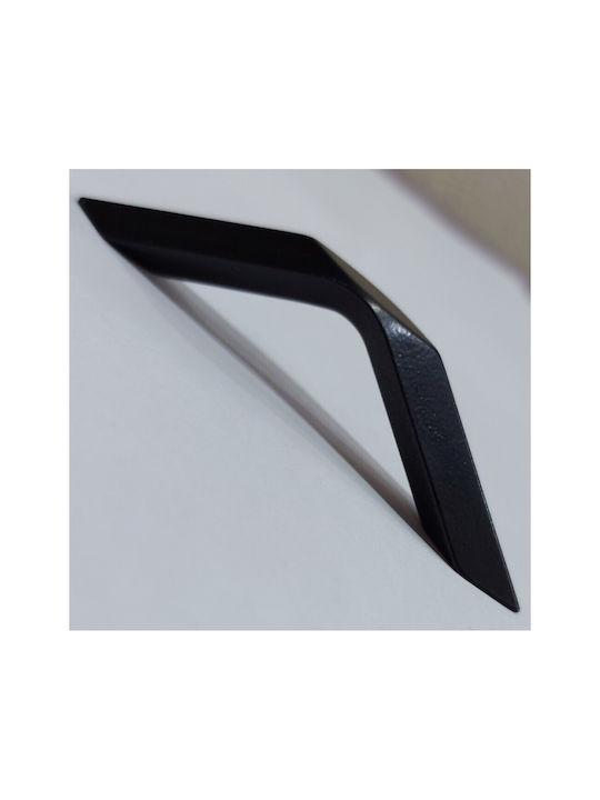 Italian Furniture Handle Eureka 11688-064-roz1 Black Matte Size 6.4cm