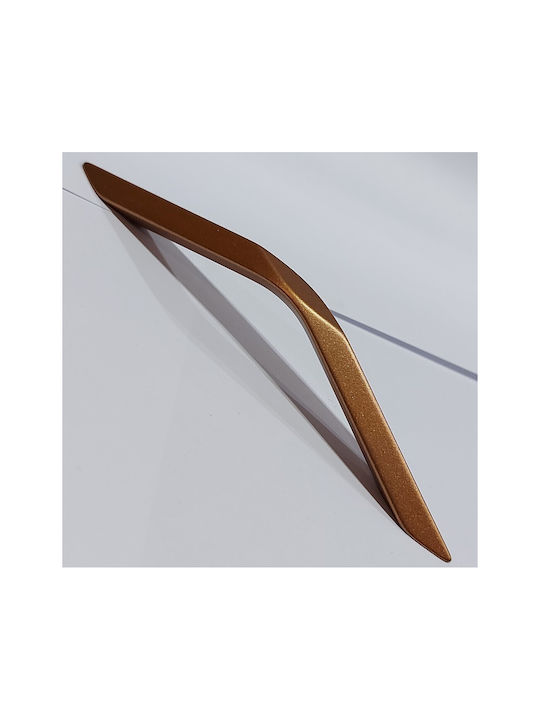 Italian Furniture Handle Eureka 11681-096-roz1 Copper Dimension 9.6cm