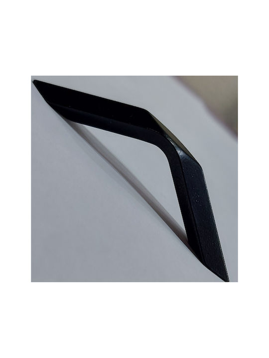 Italian Furniture Handle Eureka 11688-064-roz1 Black Matte Size 6.4cm