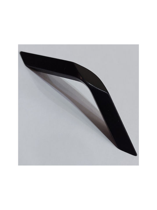 Italian Furniture Handle Eureka 11688-064-roz1 Black Matte Size 6.4cm