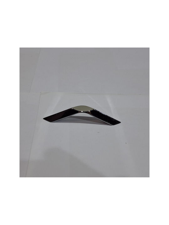 Italian Furniture Handle Eureka 11689-064-roz1 Chrome Glossy Size 6.4cm