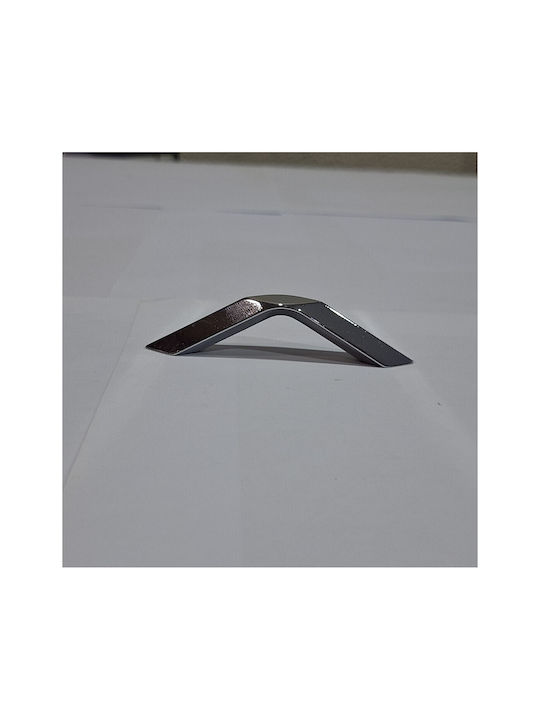 Italian Furniture Handle Eureka 11689-064-roz1 Chrome Glossy Size 6.4cm