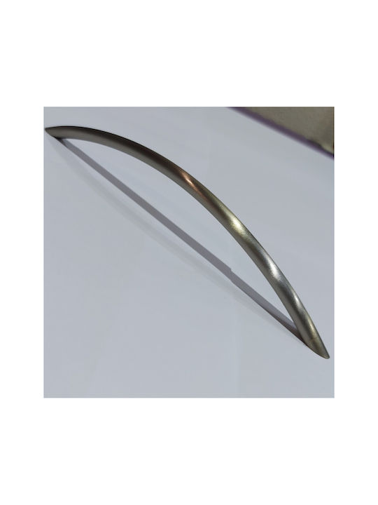 Mâner Italian Pentru Mobilier Eureka 11694-192-ino Nichel Mat Dimensiune 19,2cm Mâner Italian Pentru Mobilier Eureka 11694-192-ino Nichel Mat Dimensiune 19,2cm