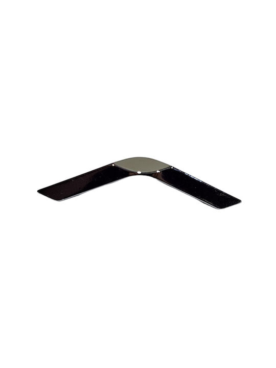 Italian Furniture Handle Eureka 11682-096-roz1 Chrome Glossy Size 9.6cm