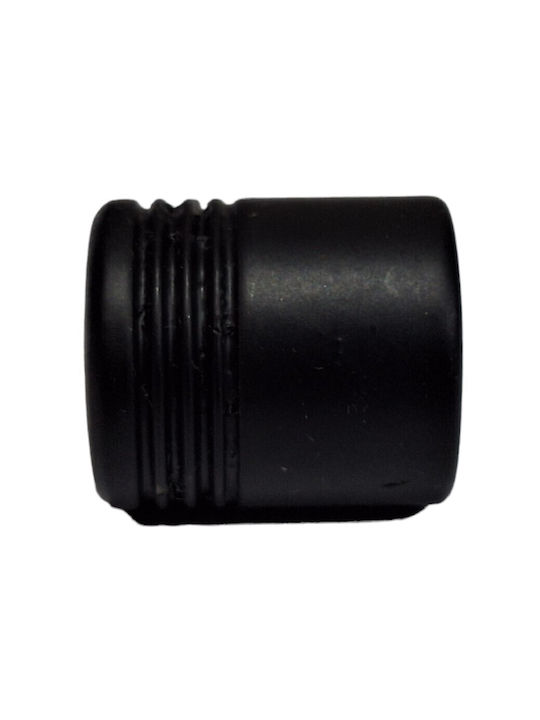 Black Italian Furniture Knob Eureka 11417-000-20a1 Black Matt D.20