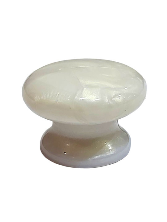 Italian Furniture Knob Eureka 11552-000-mab1 Plastic Dimensions D.29