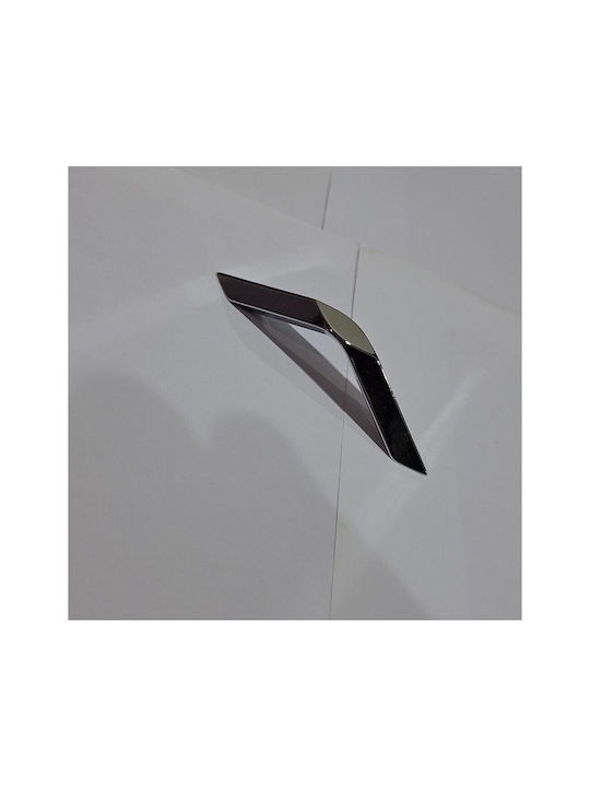 Italian Furniture Handle Eureka 11689-064-roz1 Chrome Glossy Size 6.4cm