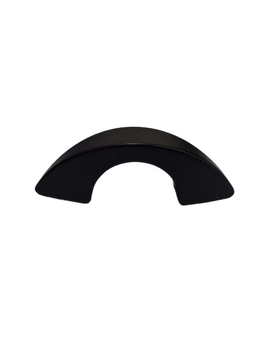 Italian Furniture Handle Eureka 11653-032-ino Black Matte Size 3.2cm