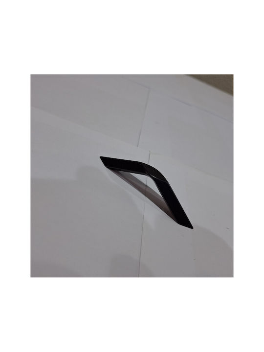 Italian Furniture Handle Eureka 11688-064-roz1 Black Matte Size 6.4cm