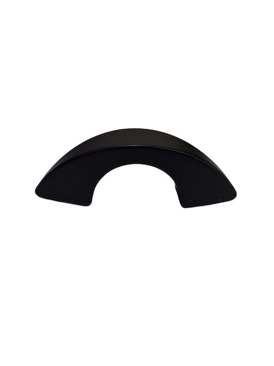Italian Furniture Handle Eureka 11653-032-ino Black Matte Size 3.2cm