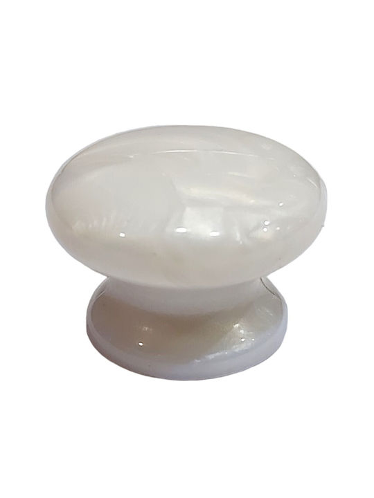 Italian Furniture Knob Eureka 11552-000-mab1 Plastic Dimensions D.29