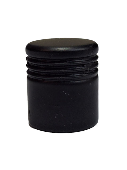 Black Italian Furniture Knob Eureka 11417-000-20a1 Black Matt D.20