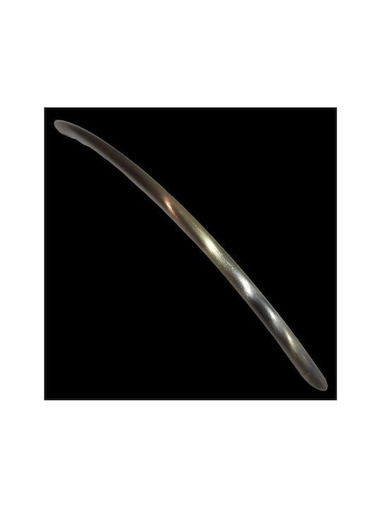 Italian Furniture Handle Eureka 11694-192-ino Nickel Matt Size 19.2cm