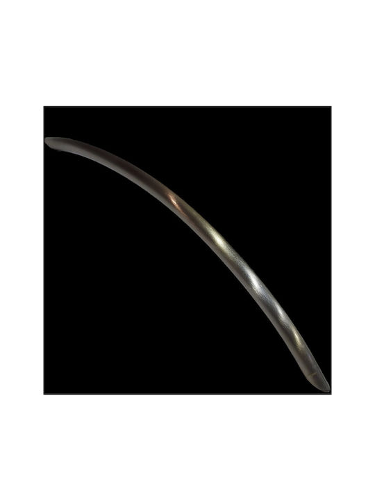 Italian Furniture Handle Eureka 11694-192-ino Nickel Matt Size 19.2cm