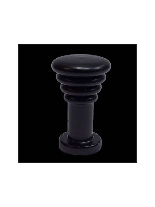 Buton Italian Din Alamă Pentru Mobilă Eureka 11702-000-14a1 Negru Mat Ø12 Buton Italian Din Alamă Pentru Mobilă Eureka 11702-000-14a1 Negru Mat Ø12