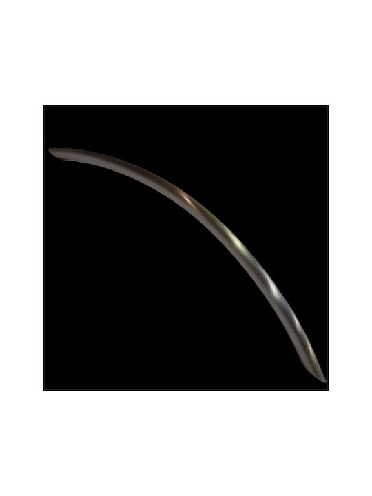 Italian Furniture Handle Eureka 11694-192-ino Nickel Matt Size 19.2cm