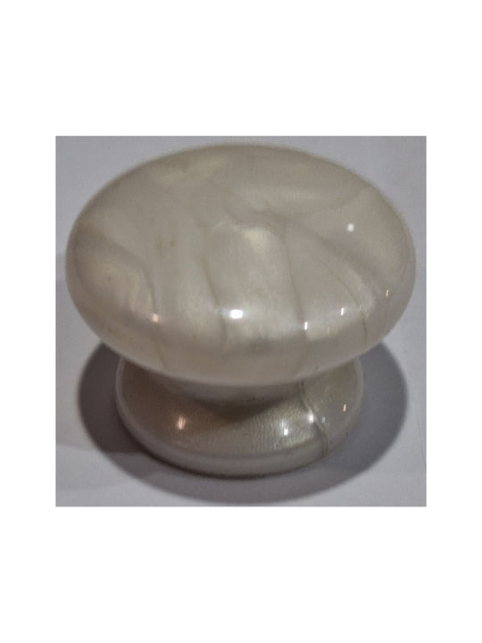 Italian Furniture Knob Eureka 11552-000-mab1 Plastic Dimensions D.29