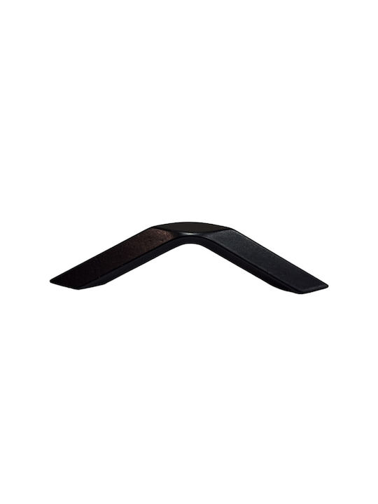 Italian Furniture Handle Eureka 11688-064-roz1 Black Matte Size 6.4cm