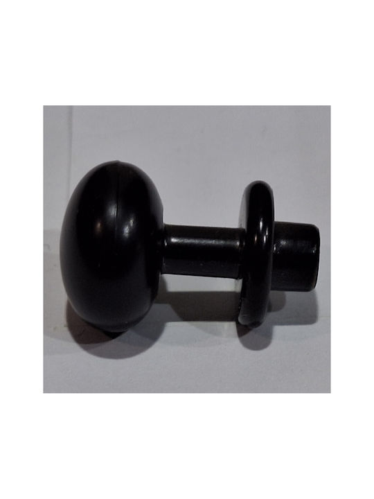 Italian Furniture Knob Eureka 11698-000-acc1 Black Matte D.16