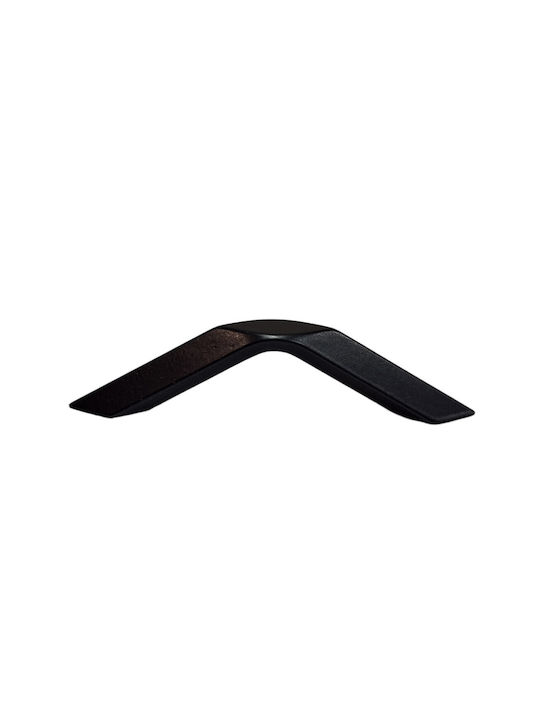 Italian Furniture Handle Eureka 11683-096-roz1 Black Matte Size 9.6cm