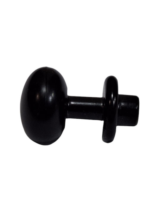 Italian Furniture Knob Eureka 11698-000-acc1 Black Matte D.16