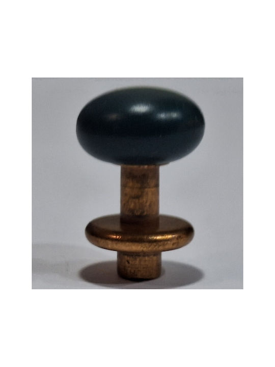 Italian Furniture Knob Eureka 11700-000-acc1 Copper Matte Ø16