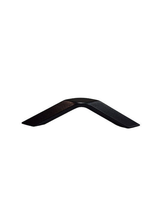 Italian Furniture Handle Eureka 11683-096-roz1 Black Matte Size 9.6cm