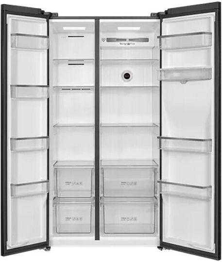 Side-by-Side Kühlschrank 631Es Total NoFrost H176.8xB92xT73.5cm. Silver RP631SSE1
