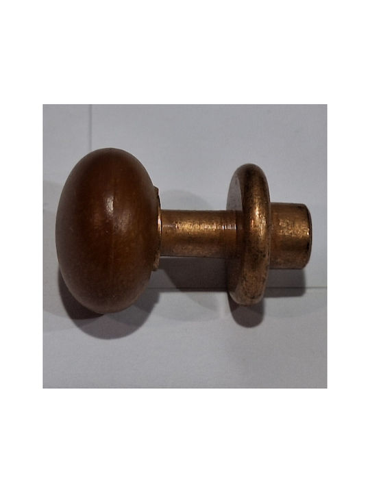Italian Furniture Knob Eureka 11699-000-acc1 Copper Matte Brown Ø16